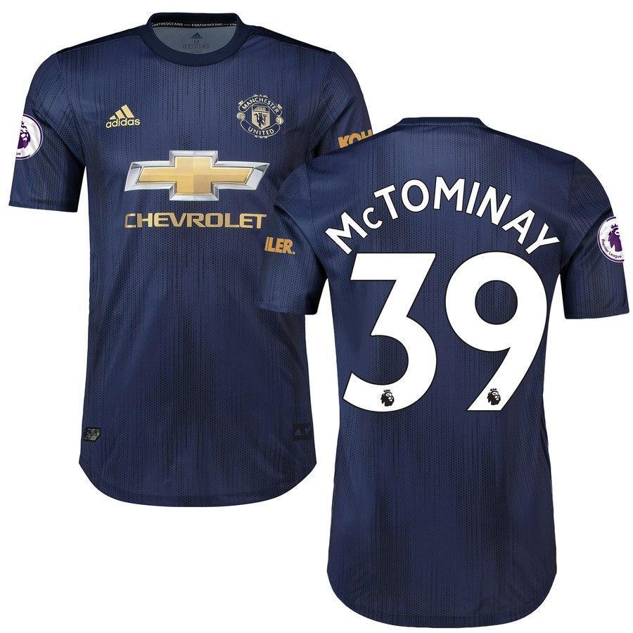 39-Scott McTominay Manchester United 2018-19 Third Player Jersey – Navy