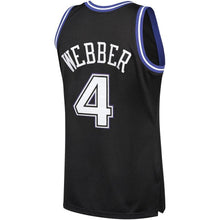 Load image into Gallery viewer, 4-Chris Webber Sacramento Kings 1998-99 Hardwood Classics Authentic Jersey - Black