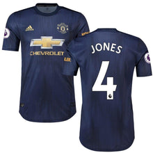 Load image into Gallery viewer, 4-Phil Jones Manchester United 2018-19 Third Player Jersey – Navy