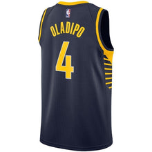 Load image into Gallery viewer, 4-Victor Oladipo Indiana Pacers Swingman Jersey - Icon Edition – Navy