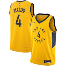 Load image into Gallery viewer, 4-Victor Oladipo Indiana Pacers Swingman Jersey - Statement Edition – Gold