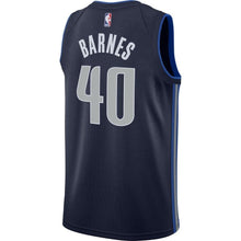 Load image into Gallery viewer, 40-Harrison Barnes Dallas Mavericks Swingman Jersey - Statement Edition – Navy
