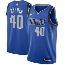 Load image into Gallery viewer, 40-Harrison Barnes Dallas Mavericks Swingman Jersey Royal - Icon Edition