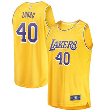 Load image into Gallery viewer, 40-Ivica Zubac Los Angeles Lakers Jersey - Icon Edition - Gold