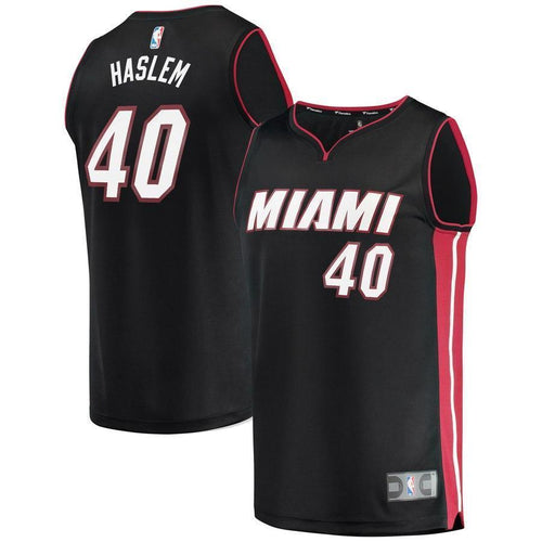 40-Udonis Haslem Miami Heat Jersey - Icon Edition – Black