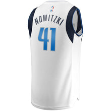 Load image into Gallery viewer, 41-Dirk Nowitzki Dallas Mavericks  Jersey White - Association Edition