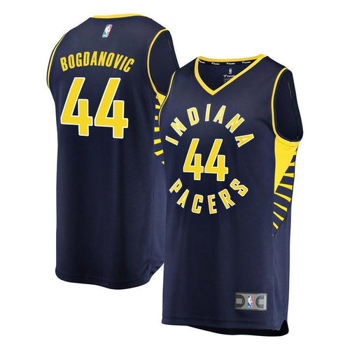44-Bojan Bogdanovic Indiana Pacers  Player Jersey - Icon Edition – Navy