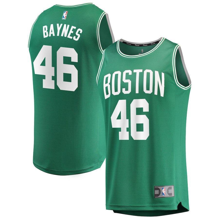 46-Aron Baynes Boston Celtics  Player Jersey - Green