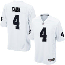 Load image into Gallery viewer, Derek Carr Oakland Raiders American football jersey