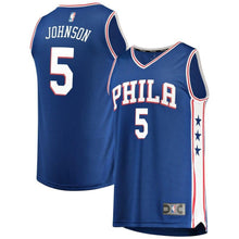 Load image into Gallery viewer, 5-Amir Johnson Philadelphia 76ers Jersey - Icon Edition – Royal