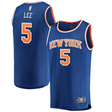 Load image into Gallery viewer, 5-Courtney Lee New York Knicks  Jersey Royal - Icon Edition