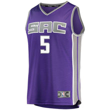 Load image into Gallery viewer, 5-De&#39;Aaron Fox Sacramento Kings  Jersey Purple - Icon Edition