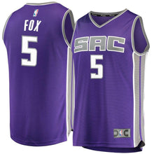 Load image into Gallery viewer, 5-De&#39;Aaron Fox Sacramento Kings  Jersey Purple - Icon Edition