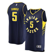 Load image into Gallery viewer, 5-Edmond Sumner Indiana Pacers Jersey - Icon Edition – Navy