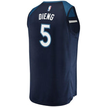 Load image into Gallery viewer, 5-Gorgui Dieng Minnesota Timberwolves Jersey Green - Icon Edition – Navy