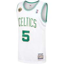 Load image into Gallery viewer, 5-Kevin Garnett Boston Celtics Hardwood Classics Authentic Jersey - White