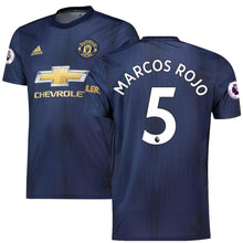 Load image into Gallery viewer, 5-Marcos Rojo Manchester United 2018-19 Third Player Jersey – Navy