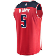 Load image into Gallery viewer, 5-Markieff Morris Washington Wizards Team Color Player Jersey Red - Icon Edition