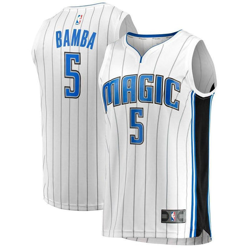 5-Mohamed Bamba Orlando Magic Jersey - Association Edition – White
