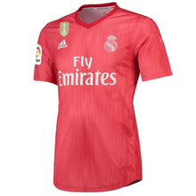 Load image into Gallery viewer, 5-Raphaël Varane Real Madrid 2018-19 Third Player Jersey – Red