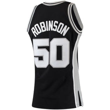 Load image into Gallery viewer, 50-David Robinson San Antonio Spurs  1998-99 Hardwood Classics Swingman Jersey - Black