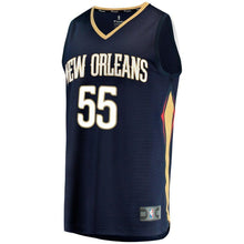 Load image into Gallery viewer, 55-E&#39;Twaun Moore New Orleans Pelicans Jersey - Icon Edition – Navy