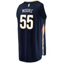 Load image into Gallery viewer, 55-E&#39;Twaun Moore New Orleans Pelicans Jersey - Icon Edition – Navy