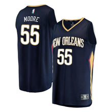 Load image into Gallery viewer, 55-E&#39;Twaun Moore New Orleans Pelicans Jersey - Icon Edition – Navy