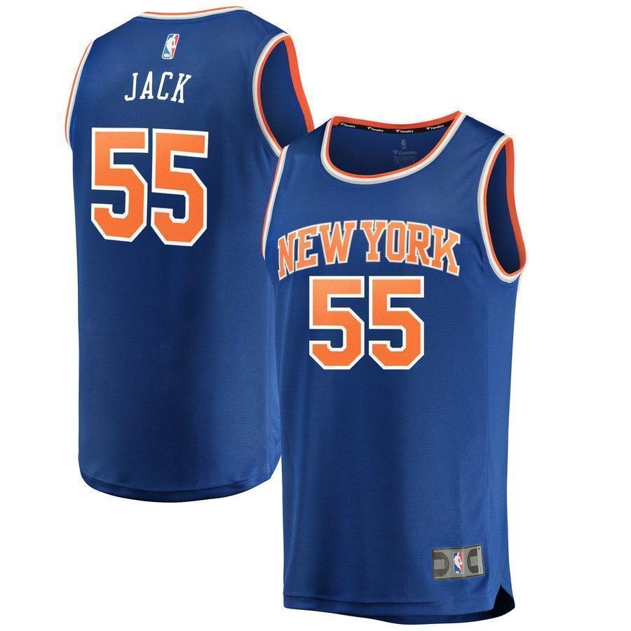 55-Jarrett Jack New York Knicks Jersey Royal - Icon Edition