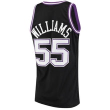 Load image into Gallery viewer, 55-Jason Williams Sacramento Kings  2000-01 Hardwood Classics Swingman Jersey - Black