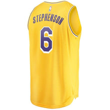Load image into Gallery viewer, 6-Lance Stephenson Los Angeles Lakers  Jersey - Icon Edition - Gold