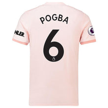 Load image into Gallery viewer, 6-Paul Pogba Manchester United 2018-19 Away Player Jersey – Coral