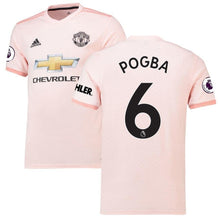 Load image into Gallery viewer, 6-Paul Pogba Manchester United 2018-19 Away Player Jersey – Coral