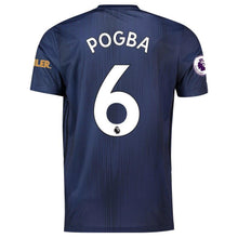 Load image into Gallery viewer, 6-Paul Pogba Manchester United 2018-19 Third Player Jersey – Navy