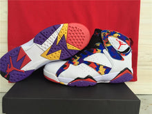 Load image into Gallery viewer, Air Jordan 7S Hardcover Style Black Red Purple (Women)