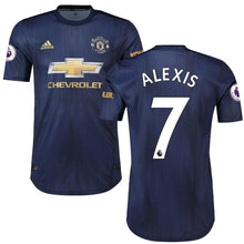 Load image into Gallery viewer, 7-Alexis Sanchez Manchester United 2018-19 Third Player Jersey – Navy