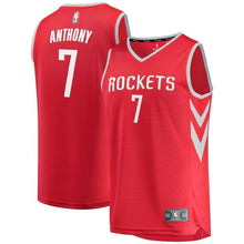 Load image into Gallery viewer, 7-Carmelo Anthony Houston Rockets Jersey - Icon Edition - Red