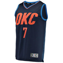 Load image into Gallery viewer, 7-Carmelo Anthony Oklahoma City Thunder  Jersey Navy - Statement Edition