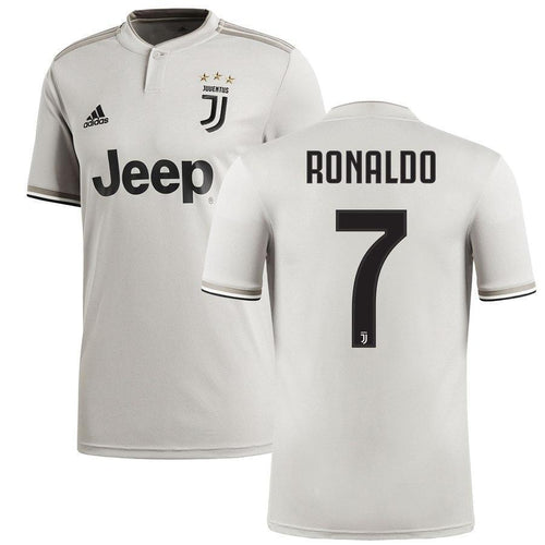 7-Cristiano Ronaldo Juventus 2018-19 Away Player Jersey – Tan