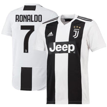 Load image into Gallery viewer, 7-Cristiano Ronaldo Juventus 2018-19 Home Player Jersey – White