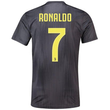 Load image into Gallery viewer, 7-Cristiano Ronaldo Juventus 2018-19 Third Player Jersey – Black