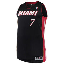 Load image into Gallery viewer, 7-Goran Dragic Miami Heat  Authentic Jersey - Black