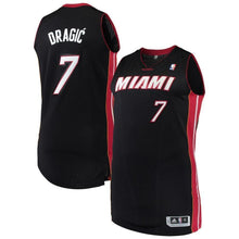 Load image into Gallery viewer, 7-Goran Dragic Miami Heat  Authentic Jersey - Black