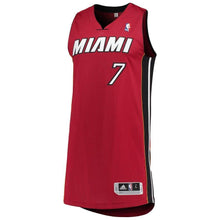 Load image into Gallery viewer, 7-Goran Dragic Miami Heat  Authentic Jersey - Red