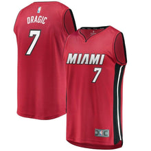 Load image into Gallery viewer, 7-Goran Dragic Miami Heat  Jersey - Statement Edition – Red