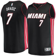 Load image into Gallery viewer, 7-Goran Dragic Miami Heat  Jersey Black - Icon Edition