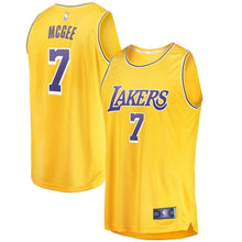 Load image into Gallery viewer, 7-JaVale McGee Los Angeles Lakers  Jersey - Icon Edition - Gold