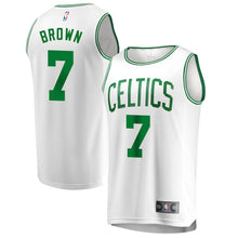 Load image into Gallery viewer, 7-Jaylen Brown Boston Celtics Jersey - Association Edition - White