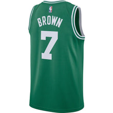 Load image into Gallery viewer, 7-Jaylen Brown Boston Celtics Swingman Jersey Green - Icon Edition