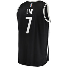 Load image into Gallery viewer, 7-Jeremy Lin Brooklyn Nets  Jersey Black - Icon Edition
